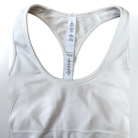 Lululemon, Racerback Tank, Size 4, Beige 🧘♀️ - Picture 8 of 10